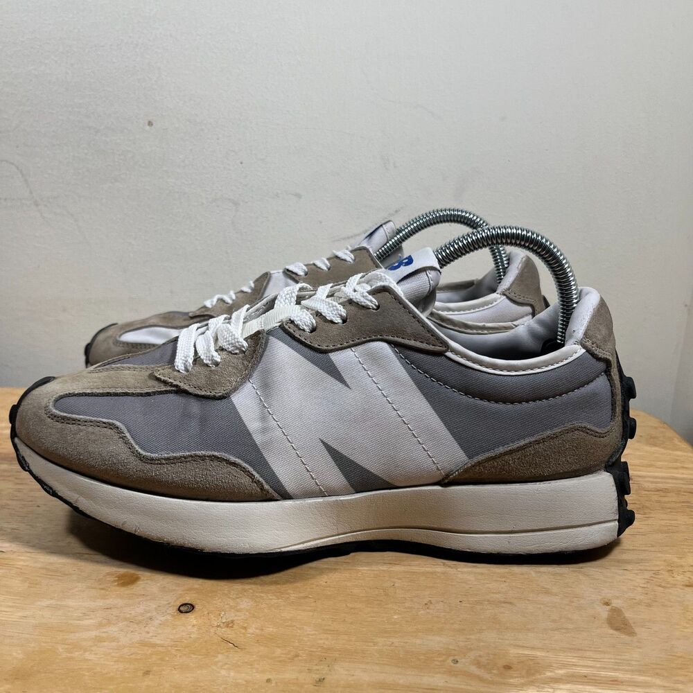 New Balance 327 Lifestyle Mens Size 8.5 Shoes Gray Casual Comfort Sneak… - Picture 4 of 10
